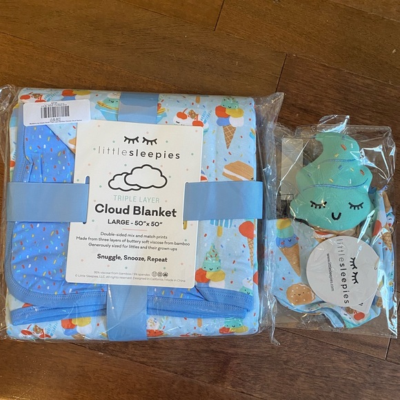 Little Sleepies Accessories Little Sleepies Blue Ice Cream Cloud